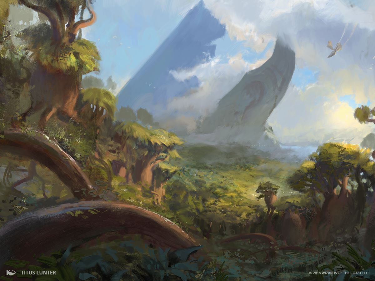 dominaria « Basic Land Art