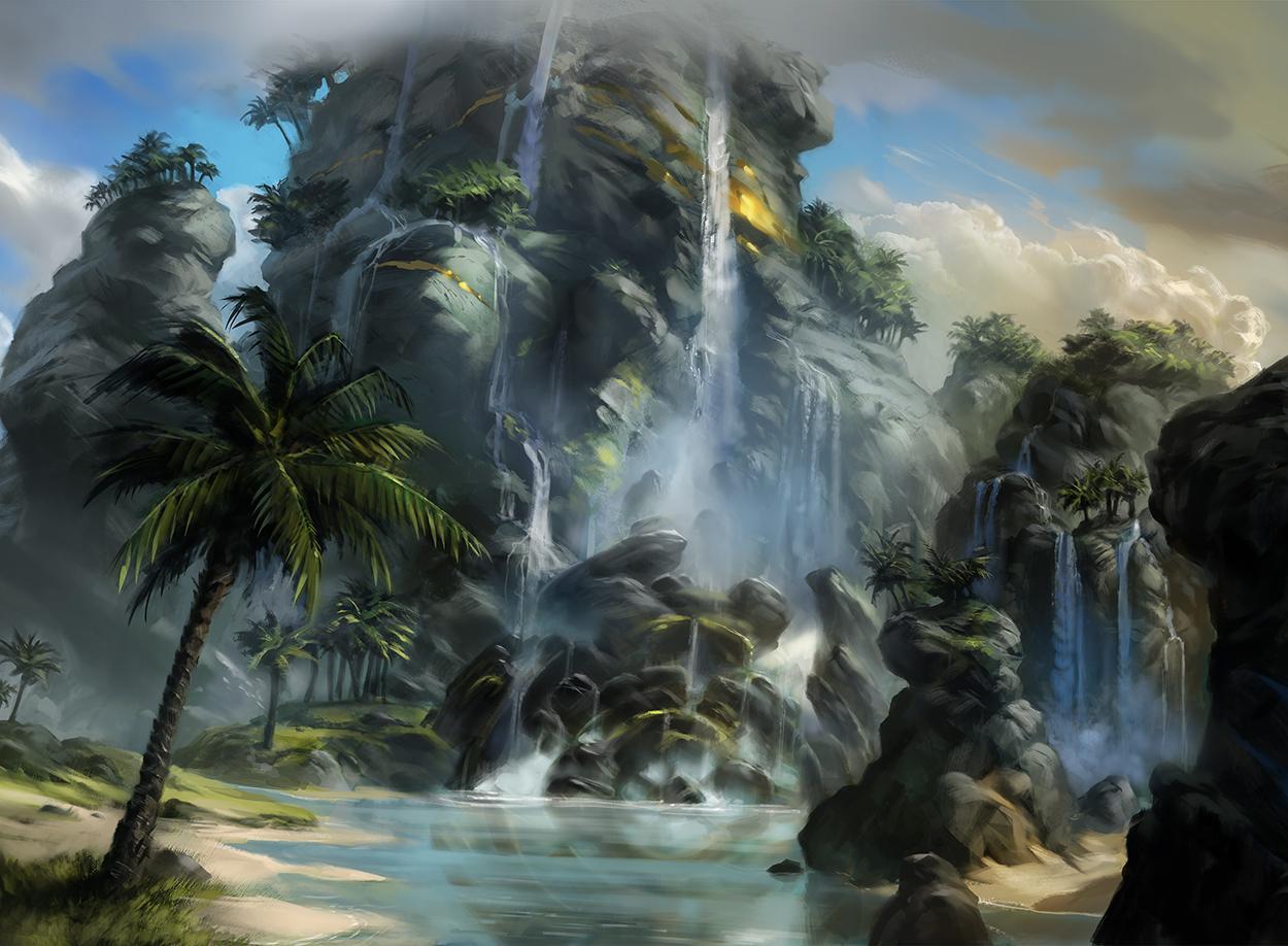 Тропический пейзаж. 1949). Море арт. Джим уоррен (jim warren) (р. Маршалловы острова столица маджуро.